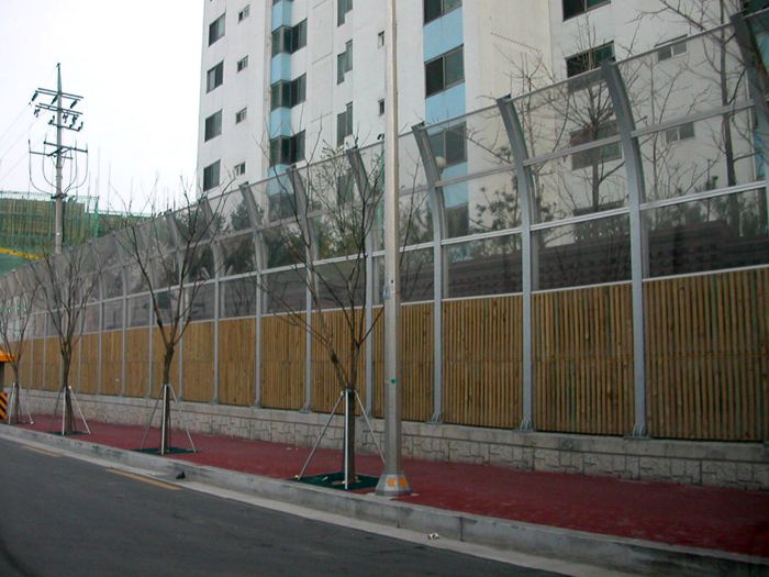 혼합방음벽